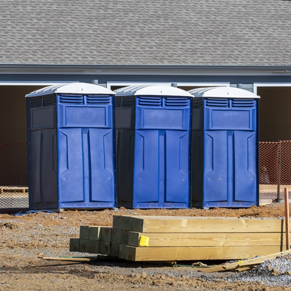 what is the maximum capacity for a single portable toilet in Brashear Missouri